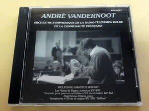 ANDRE VANDERNOOT CD アンドレ・ヴァンデルノート　モーツァルト MOZART