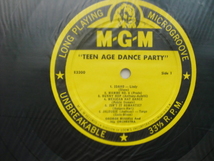 ＊【LP】George Russell and his Orchestra／TEEN AGE DANCE PARTY（E3300）（輸入盤）_画像4