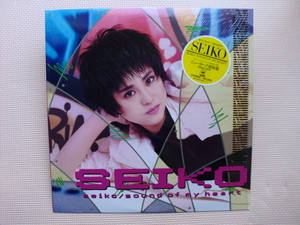 ＊【LP】松田聖子／SEIKO/SOUND OF MY HEART（28AH1910）（日本盤）シュリンク付