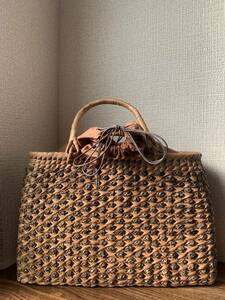 . peach . mountain .. handmade . bag 