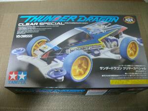 *[1000 jpy start great number exhibiting. ][B56] Mini 4WD Thunder Dragon long-term storage unused / not yet constructed details unknown present condition once Junk treat!