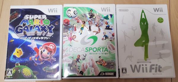 Wiiソフト 3枚セット