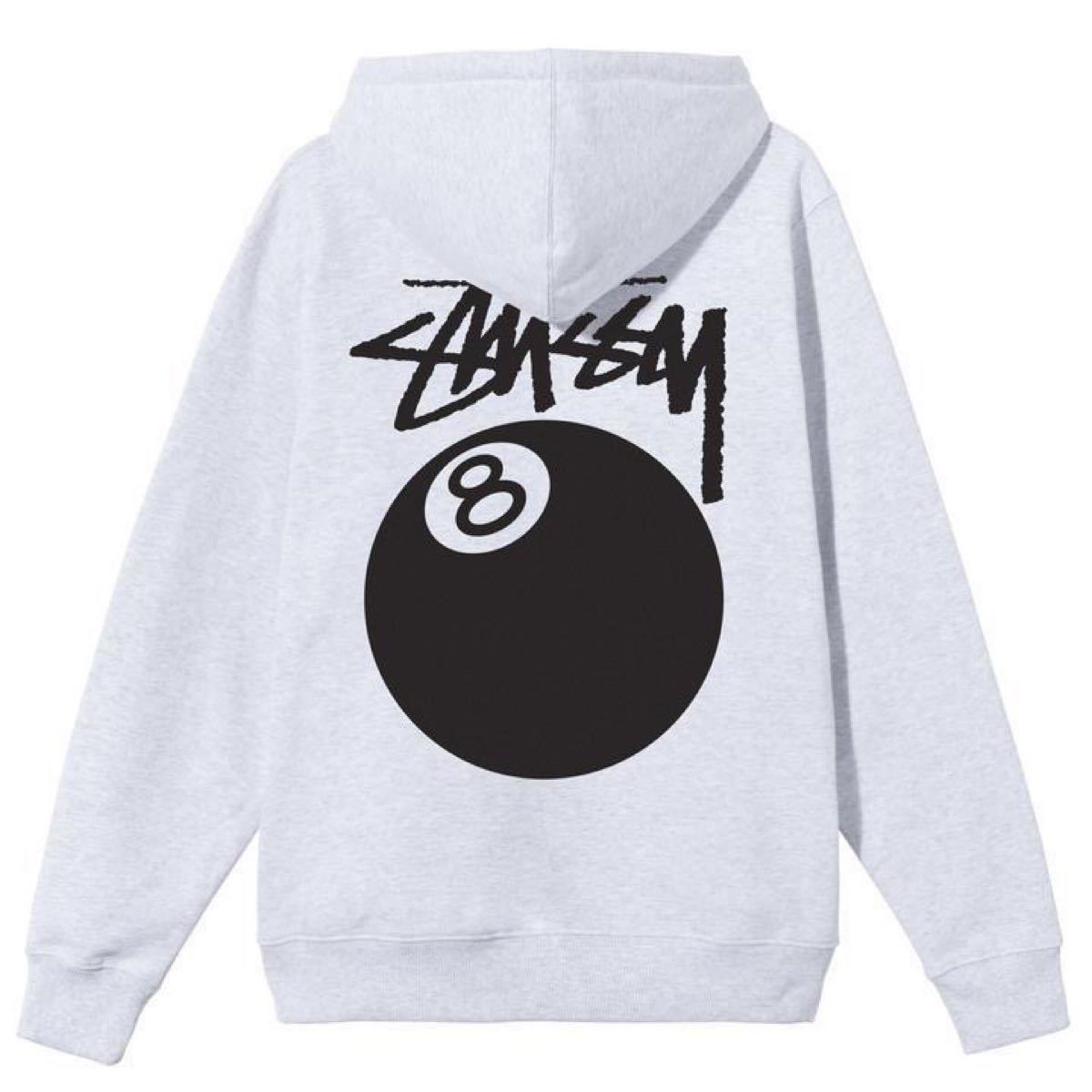 STUSSY ステューシー スウェット パーカー マルチカラーストックロゴ