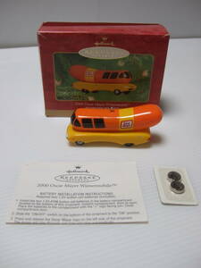 Hallmark Keepsake Ornament 2000 Oscar Mayer Wiener mobile オスカー・マイヤー オーナメント ホールマーク ウインナーモービル 