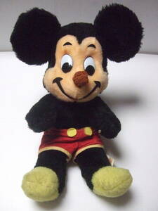 ミッキー/ぬいぐるみ/CALIFORNIA STUFFED TOYS/walt Disney production/mickey/Made in U.S.A