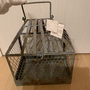  unused tag attaching antique style plant cage stylish garden miscellaneous goods store furniture car Be rare 