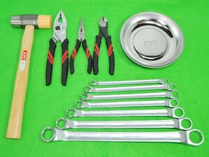●KTC 工具セット 4種類●メガネ・ハンマー・トレイ・握り物 ツールセット●