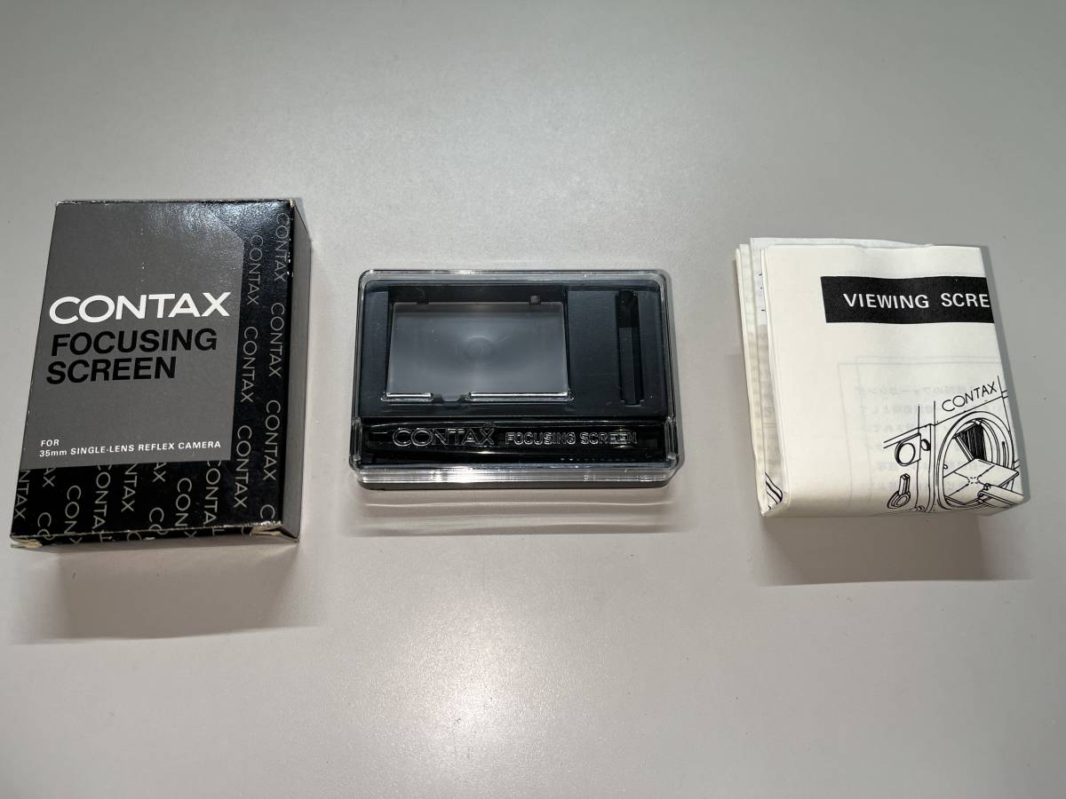 ヤフオク! -「コンタックス フォーカシングスクリーン」の落札相場
