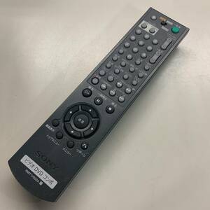 k31-063【ジャンク・返品不可】SONY RMT-V502A ビデオ DVD コンボ用リモコン