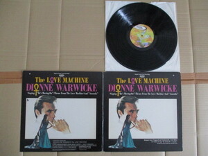 LP Dionne Warwick [Warwicke]「THE LOVE MACHINE_ORIGINAL SOUND TRACK RECORDING」輸入盤 SPS595 カットアウト 盤両面に微かなかすり傷