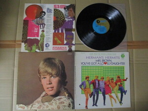 LP Herman’s Hermits サウンドトラック「MRS. BROWN, YOU’VE GOT A LOVELY DAUGHTER」輸入盤 SE4548ST ドリル穴 ドリル穴