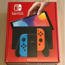 Nintendo Switch ニンテンドースイッチ有機ELモデル 完全新品未開封 保証有 _画像2