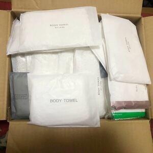  amenity body towel body sponge 141 piece set hotel 