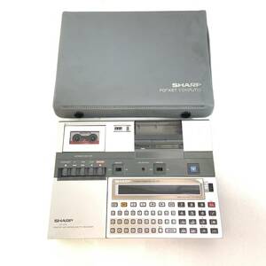 ▼ジャンク☆SHARP シャープ/ポケットコンピューター/PC-1251/Printer and Microcassette Recorder/CE-125S▼
