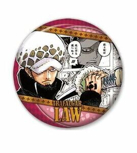 ●新品/トラファルガー・ロー Bタイプ ONE PIECE コレクション 缶バッジ HEROES /ワンピース/グッズ類：ストラップ・キーホルダー系●