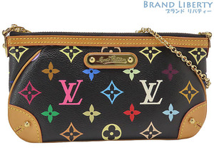  ultra rare beautiful goods Louis Vuitton monogram multicolor pochette Mira MM Mini pochette accessory pouch nowa-ru black M60097