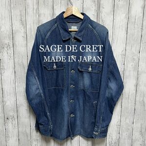 美品！SAGE DE CRET シャツジャケット！日本製！