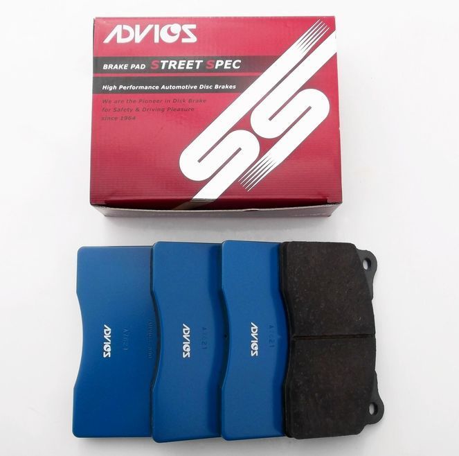 ランサーエボリューションVII・VIII・IX CT9A(ブレンボ専用) ADVICSブレーキパッド SS(ストリートスペック)フロント SS690-S
