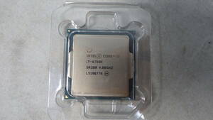 ■INTEL/CPU■インテル Core i7-6700Kプロセッサー 4.0-4.2GHz■中古■　★即決★ 