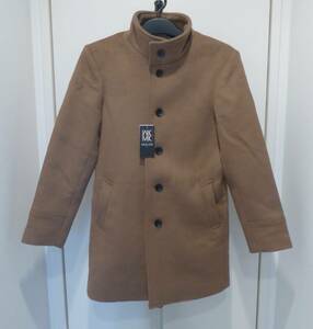 * tag attaching not yet have on translation have goods!MICHEL KLEIN homme stand-up collar coat 46 size *