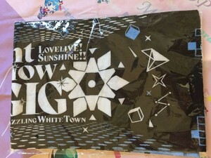 ラブライブ!　サンシャイン!! Saint Snow 1st GIG Welcome to Dazzling White Town ロゴ マフラータオル 鹿角聖良 鹿角理亞