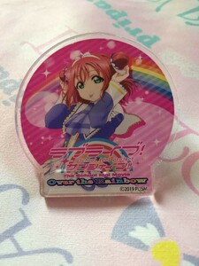 ラブライブ!サンシャイン!! The School Idol Movie Over the Rainbow アクリルバッジ Brightest Melody ver 黒澤ルビィ