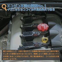 【送料無料】イグニッションコイル ニッサン キューブ マーチ 他 22448-AX001 4本 3Pinタイプ-029_画像3