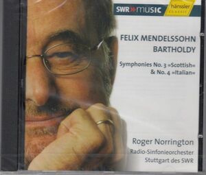 [CD/Hanssler]メンデルスゾーン:交響曲第3番イ短調Op.36&交響曲第4番イ長調Op.90他/R.ノリントン&シュトゥットガルト放送交響楽団 2004