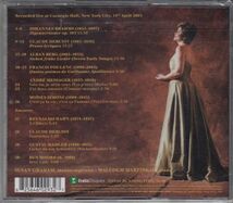 [CD/Erato]ブラームス:5つの歌作品105他/スーザン・グラハム(ms)&M.マルティヌー(p)_画像2