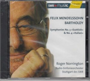[CD/Hanssler]メンデルスゾーン:交響曲第3&4番/ノリントン&シュトゥットガルト放送交響楽団 2004