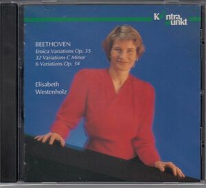 [CD/Kontrapunkt]ベートーヴェン:創作主題に基づく32の変奏曲ハ短調&6つの変奏曲Op.34&15の変奏曲Op.35/E.ヴェステンホルツ(p) 1992