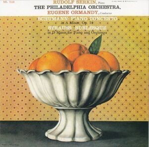 [CD/Sony]シューマン:ピアノ協奏曲イ短調Op.54他/R.ゼルキン(p)&E.オーマンディ&フィラデルフィア管弦楽団 1956他