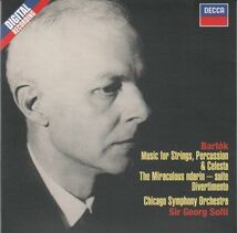[CD/Decca]バルトーク:弦楽器、打楽器とチェレスタのための音楽他/ショルティ&CSO 1989他_画像1