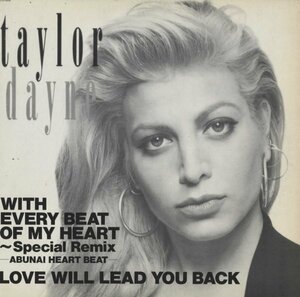 即決(12)WITH EVERY BEAT OF MY HEART (SPECIAL REMIX)/TAYLOR DAYNE *SWITCH BACK,国内プロモ