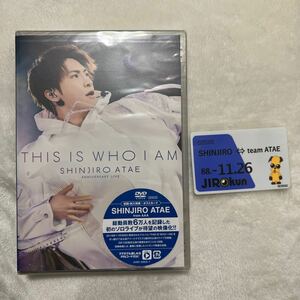 與真司郎 Anniversary Live『THIS IS WHO I AM』(DVD2枚組) 初回特典:ポストカード