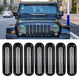 RYS015 Athiry exterior custom front mesh grille cover front mask cover sport X 2/ 4-door correspondence 7 pieces set 