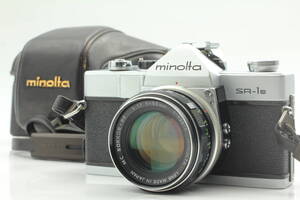 【良品】MINOLTA SR-1s 35mm Film Camera + MC ROKKOR-PF 55mm f/1.7 Lens ミノルタ 687@Sx