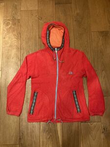 入手困難　the north face フリースパーカー　Ｌサイズ 赤　レッド　ノースフェイス