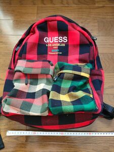 GUESS　チェックのリュック