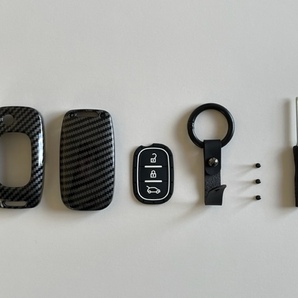 ルノー 3ボタン トゥインゴ カーボン調ケース取り扱い説明