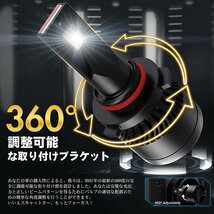 100W HB3 LED ハイビーム AZK10 SAI（サイ) 2個セット 12V 20000ルーメン 6000ケルビン_画像2