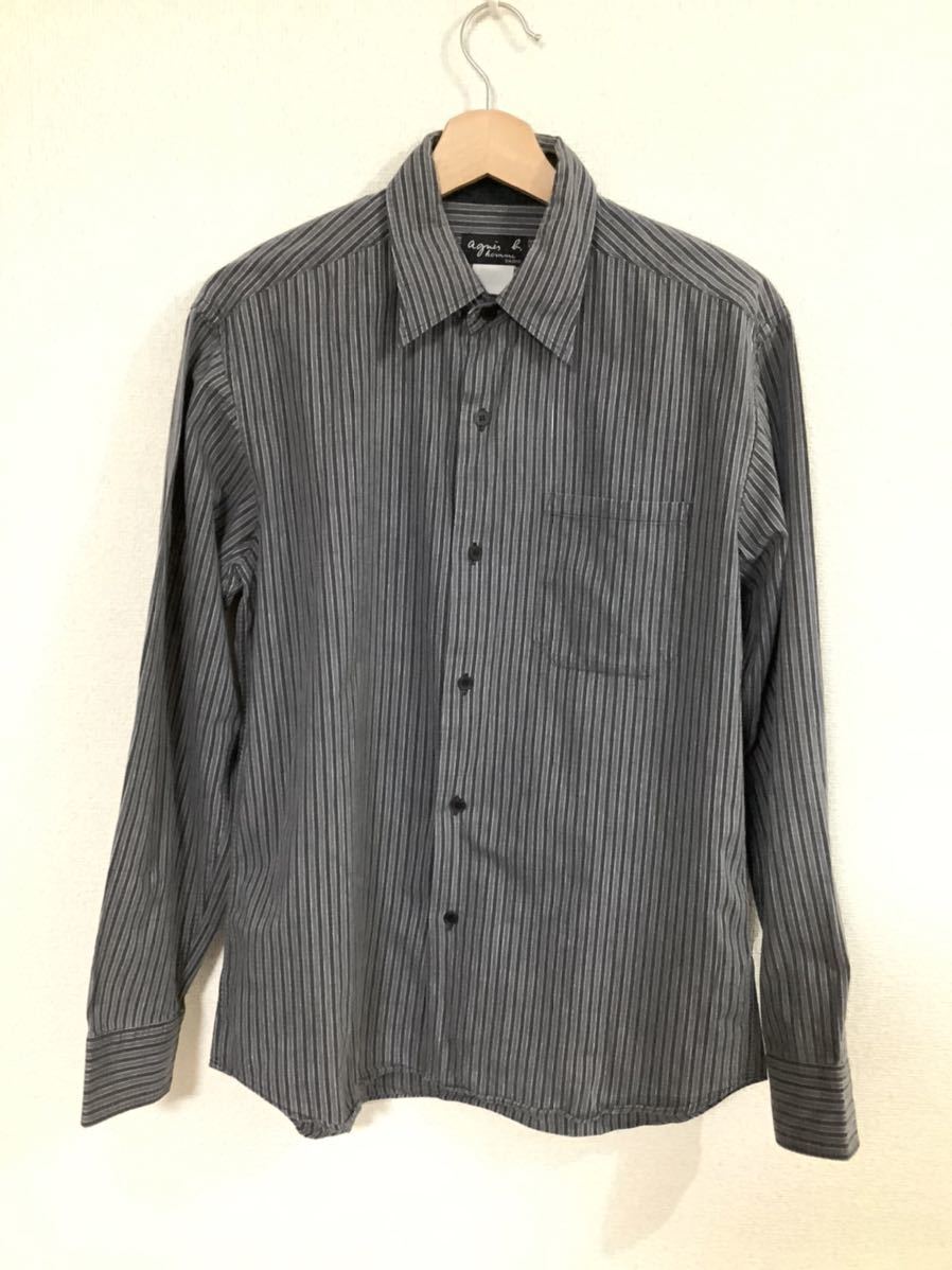 フランス製 90年代 Agnes アニエスベー 長袖シャツ R-1694 | 90s Agnes
