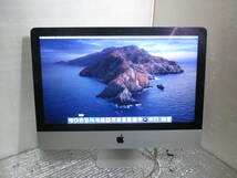 [H2-2/A41124-1]美品★Apple iMac A1418(21.5-inch, Late 2012) i5-2.7GHz/HDD1.0TB/メモリ8GB/無線/MacOS Catalina 10.15.7★_画像1