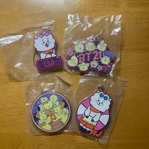 BT21 ラバーキーホルダー