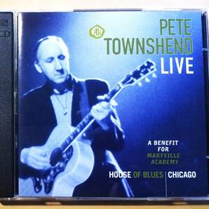 ♪即決/２枚組/ PETE TOWNSHEND(ピート・タウンゼント)Live: a Benefit for Maryville/輸入版の画像1