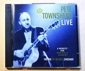 ♪即決/２枚組/ PETE TOWNSHEND(ピート・タウンゼント)Live: a Benefit for Maryville/輸入版