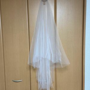 ウェディングベール　コーム付き　1.3メートル ブライダル　ウエディングドレス 衣装