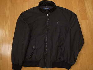 【送料無料 即決】Polo Ralph Lauren Baracuda Zip Up Jacket Black 黒 サイズXL 新品ラルフローレン バラクーダ ジップアップ ジャケット