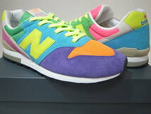 【送料無料 即決】ATMOS x NEW BALANCE CM996ATN 28cm US10新品アトモス別注コラボ日本996足限定MULTIマルチカラーMIX左右非対称ミスマッチ_画像1