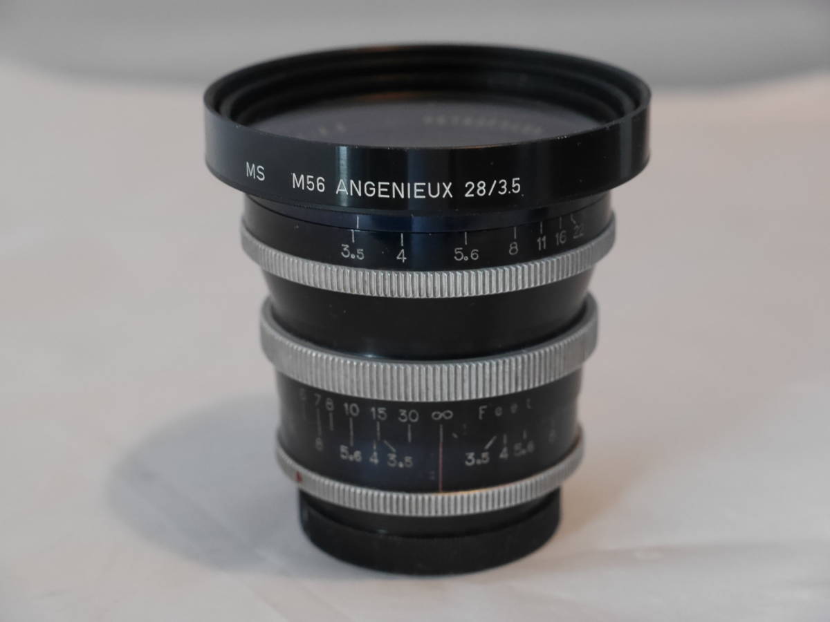 国内配送】 アンジェニュー28mm f3.5 R11angenieux レンズ(単焦点